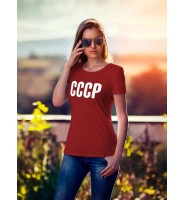 Женская футболка "СССР"
